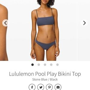 Lululemon Pool Play Bikini Top